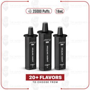MFU SHISHA X5 Hookah 35K Puffs Disposable Refill Pod – 1PK
