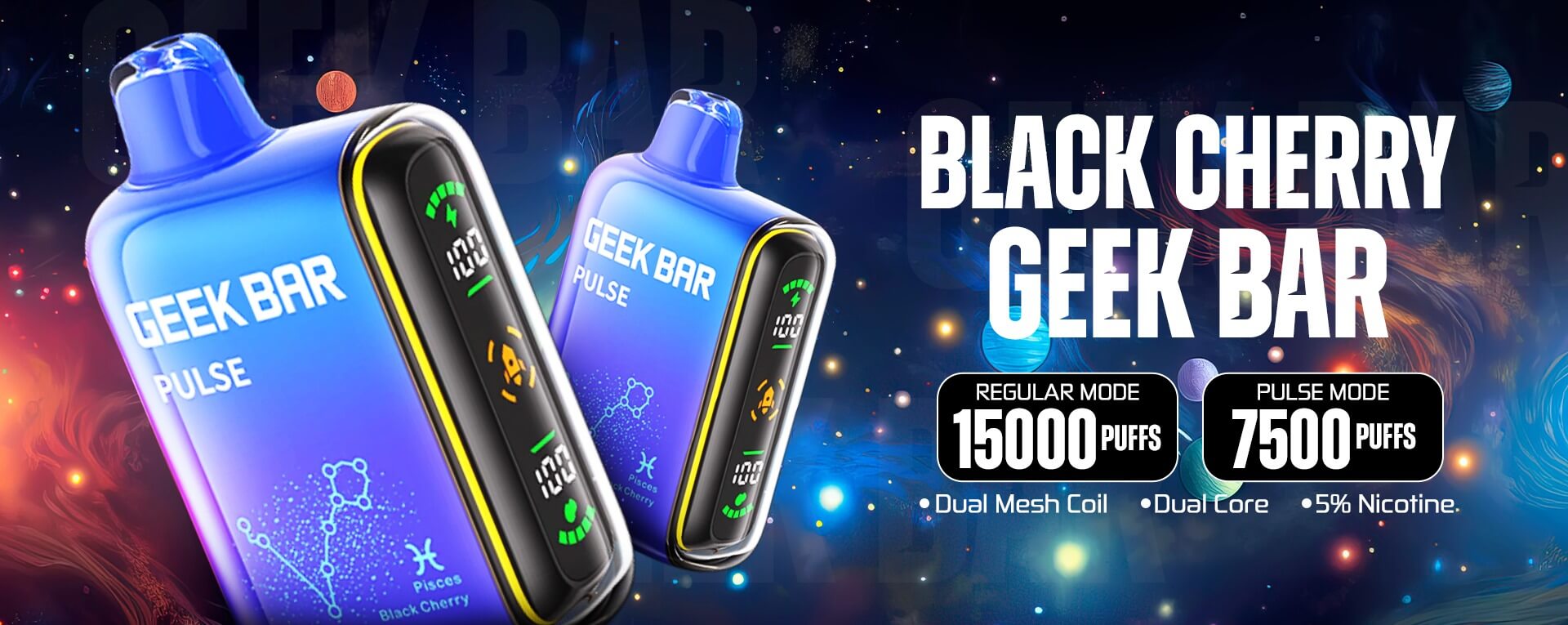 Black Cherry Geek Bar Pulse