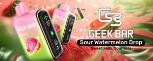 Sour Watermelon Drop Geek Bar Pulse Sour Edition