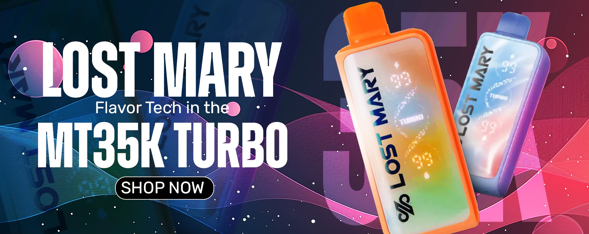 Lost Mary Flavor Tech in the MT35K Turbo