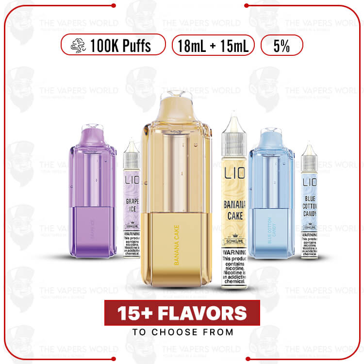 iJoy XP100K Puffs Disposable Pod 18mL + 15mL Bottle
