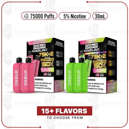 Oxbar Maglink Nixodine 75K Replacement Pod 2PK