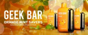 Orange Mint Geek Bar Saver Edition