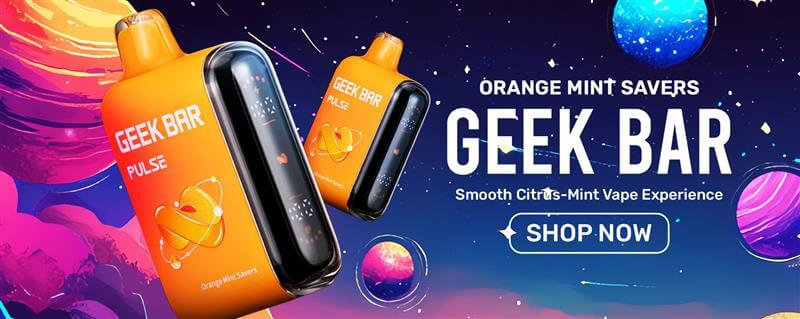 Orange MInt Geek Bar - Savers Edition