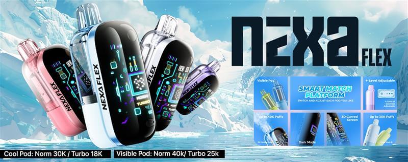 NEXA Flex Ice Kit 30000 Puffs Vape - Flavors