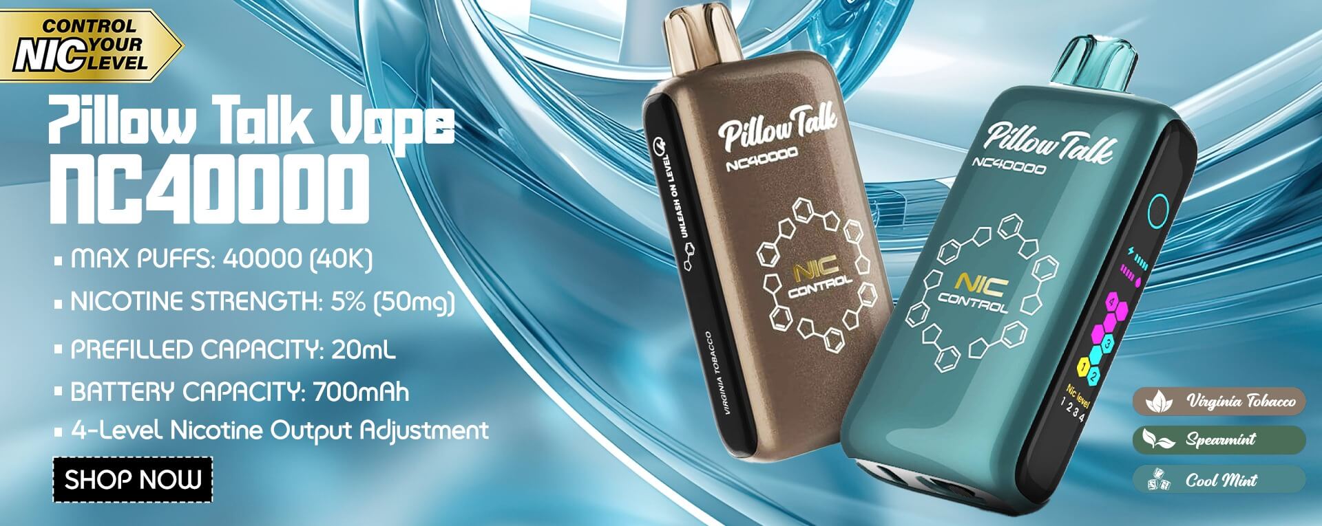 Pillow Talk NC40000 Vape
