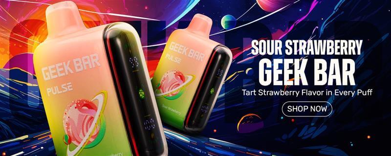 Sour Strawberry Geek Bar