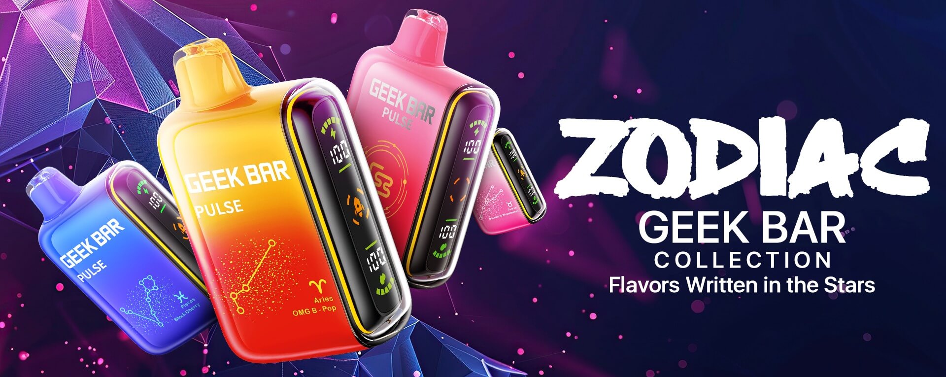 Geek Bar Zodiac Flavors