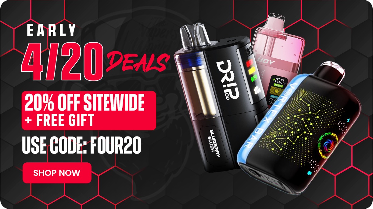 420 Sale - 20% OFF Sitewide