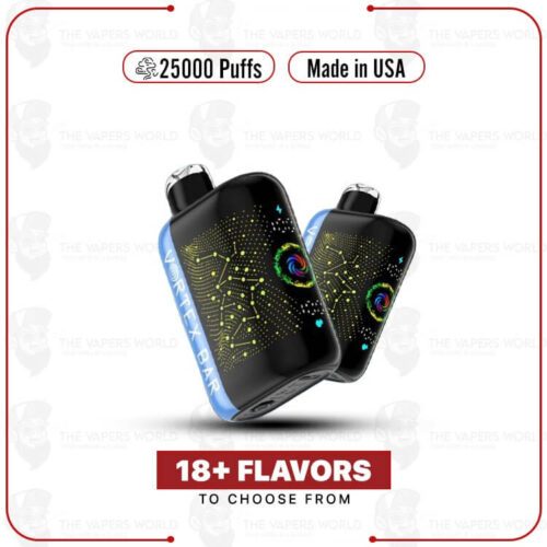 VORTEX BAR ULTRA X 25K Puffs Disposable Made in USA