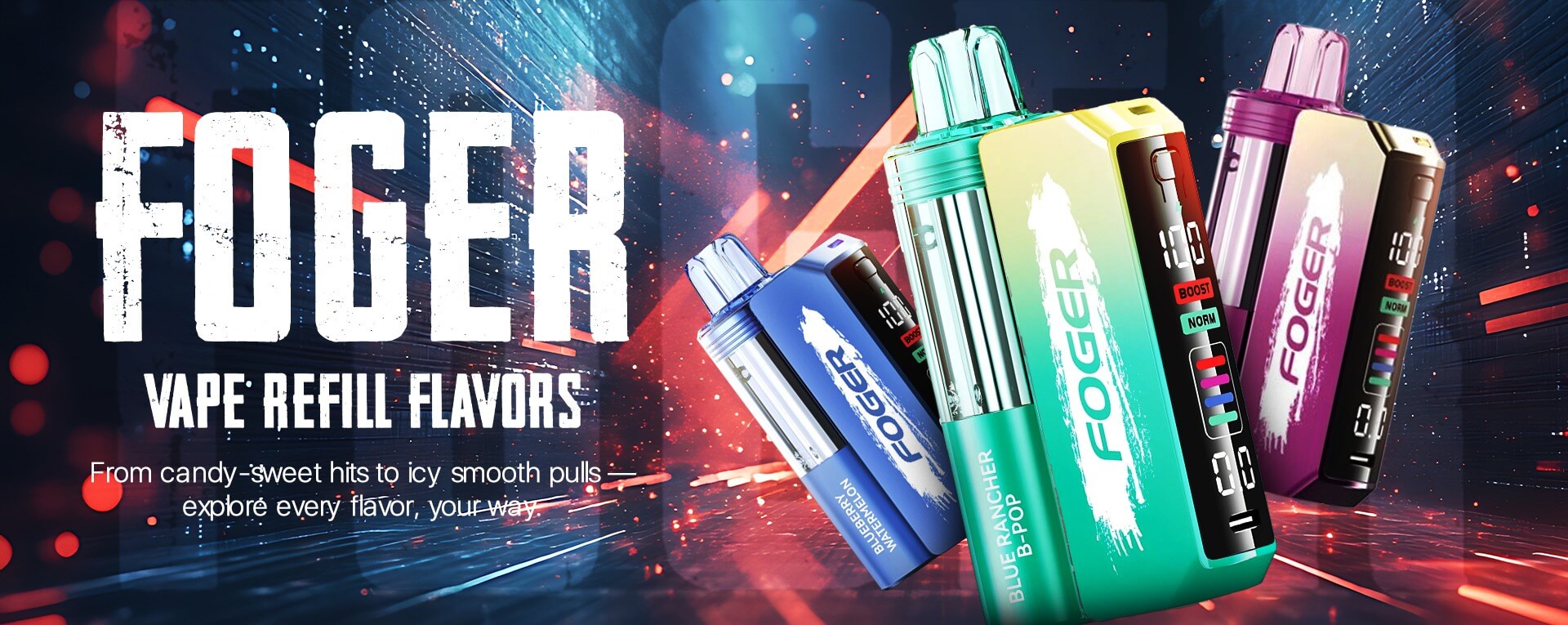 Foger Vape Refill Flavors