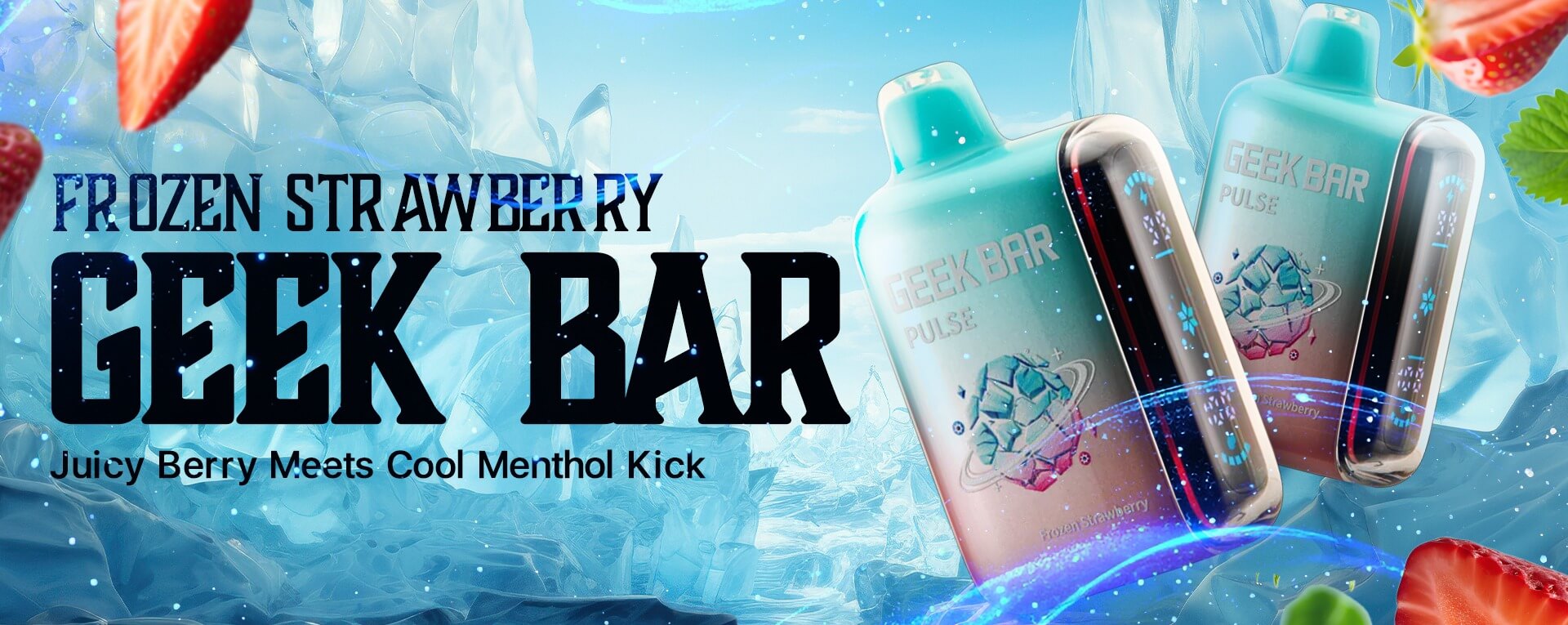Frozen Strawberry Geek Bar Pulse
