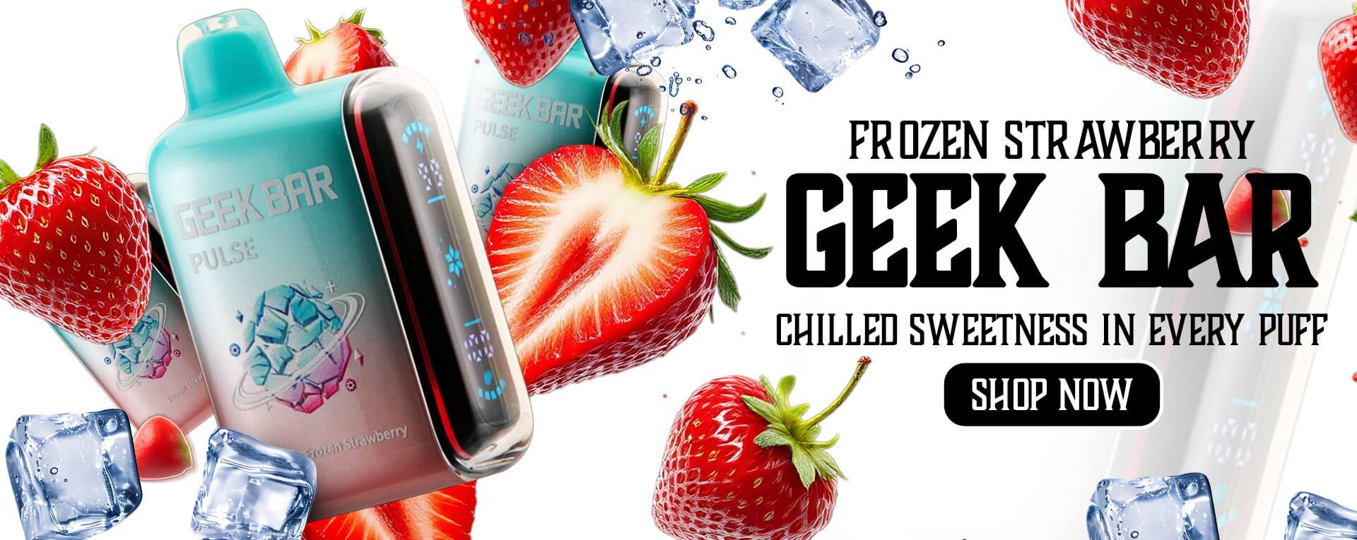 Frozen Strawberry Geek Bar Pulse
