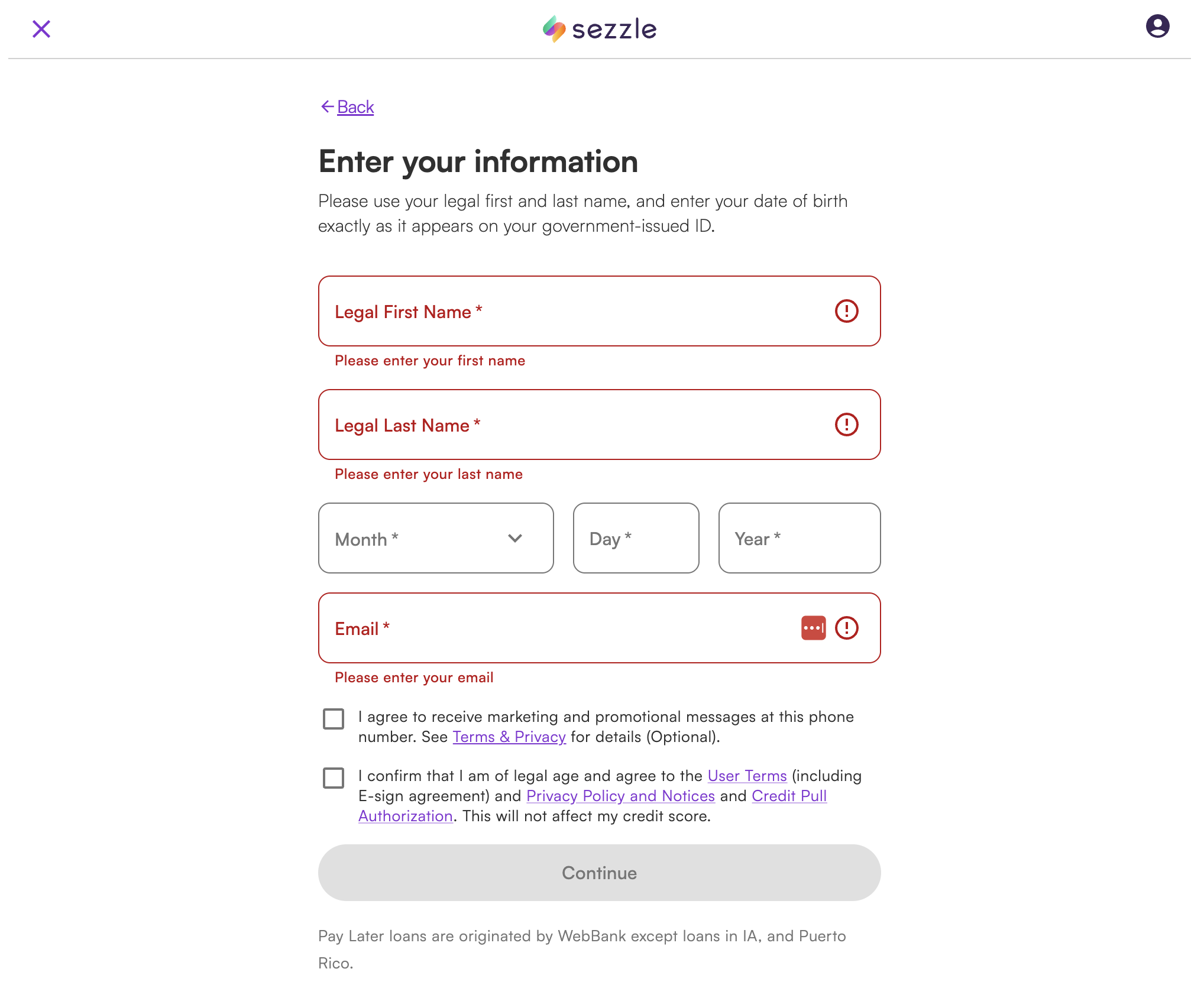 Sezzle Payment Guide - The Vapers World