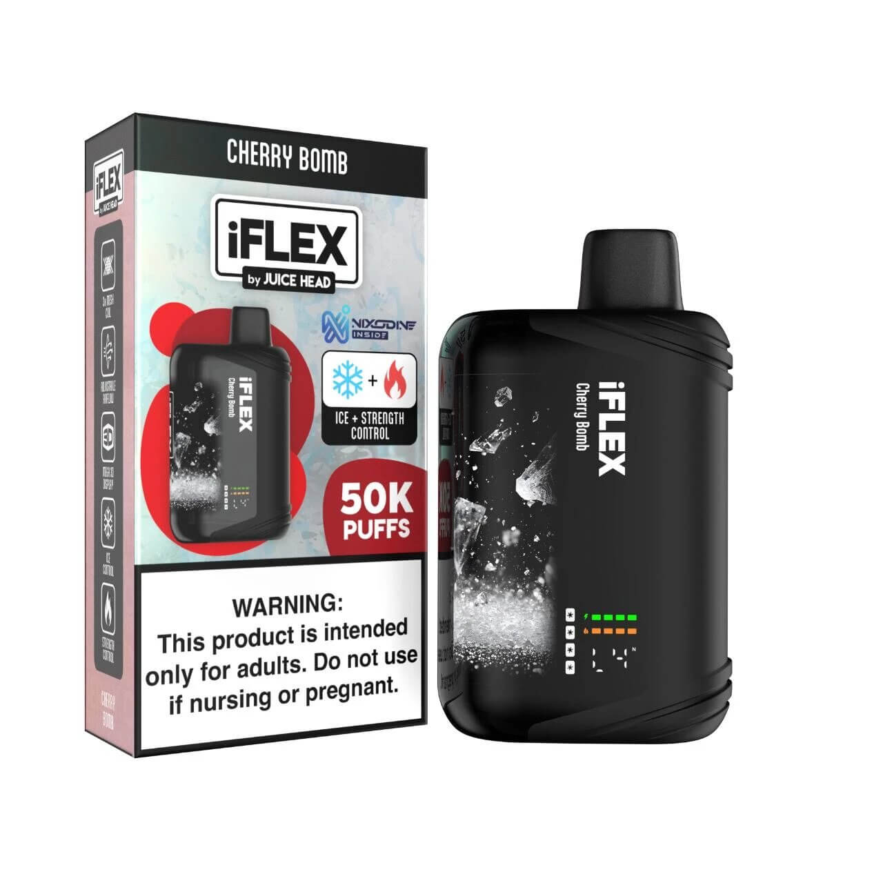 Juice Head IFlex Nixodine 50K Puff Disposable Vape