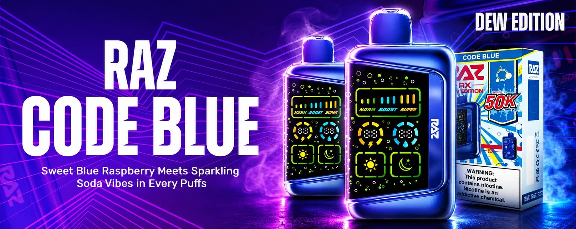 RAZ Code Blue Flavor