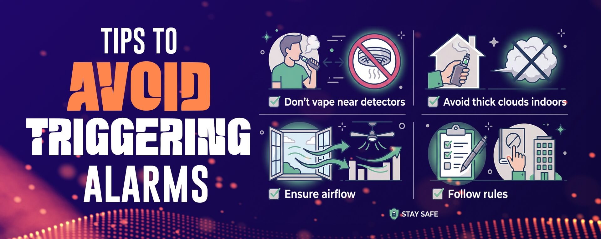 Tips to Lower the Chance of Setting Off a Smoke Alarm