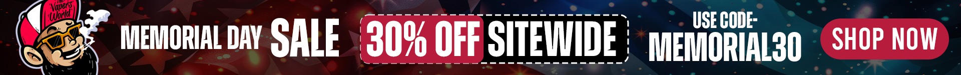 Memorial Day Sale - 30% OFF Sitewide