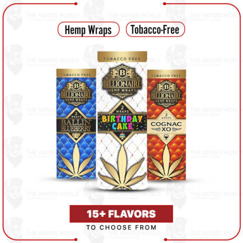 Billionaire Hemp Wraps – 50/25’s