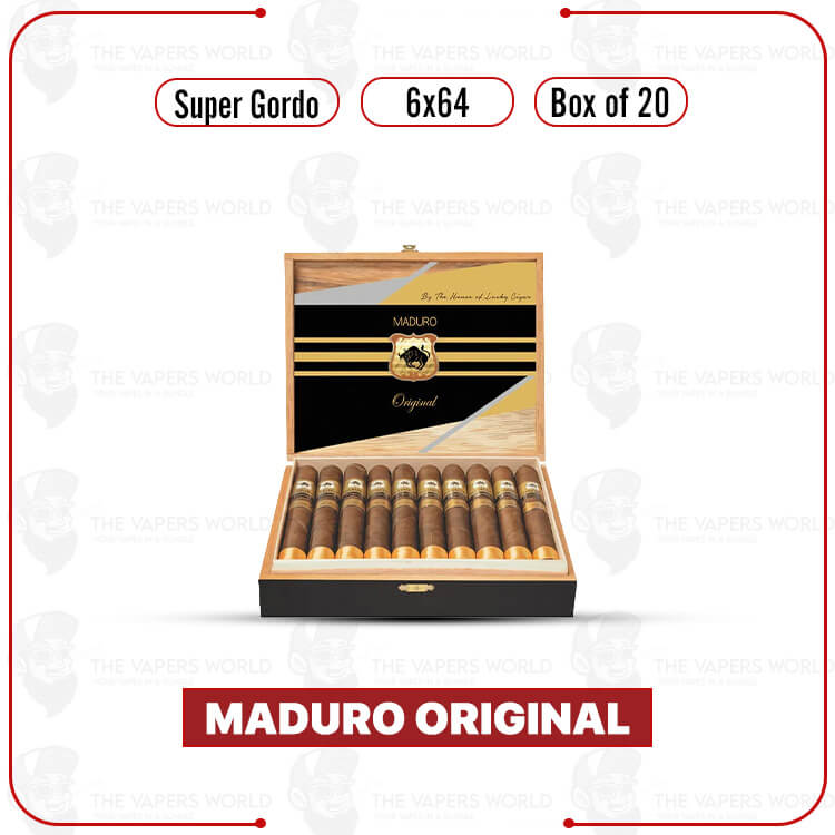 Classico by Lucky Cigar: Super Gordo 6x64 Box of 20 Cigars