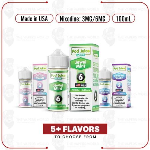 Pod Juice Nixodine 100ML E-Juice