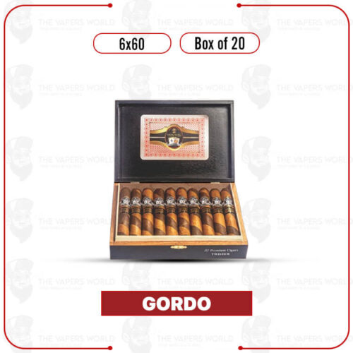 Twister by Lucky Cigar: Gordo 6x60 Box of 20 Cigars