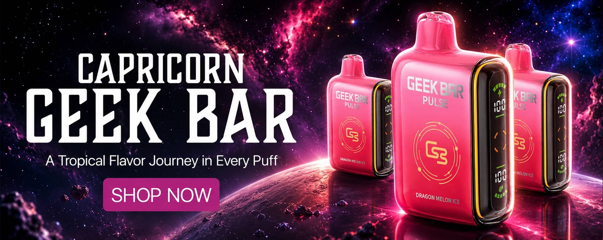 Capricorn Dragon Melon Geek Bar