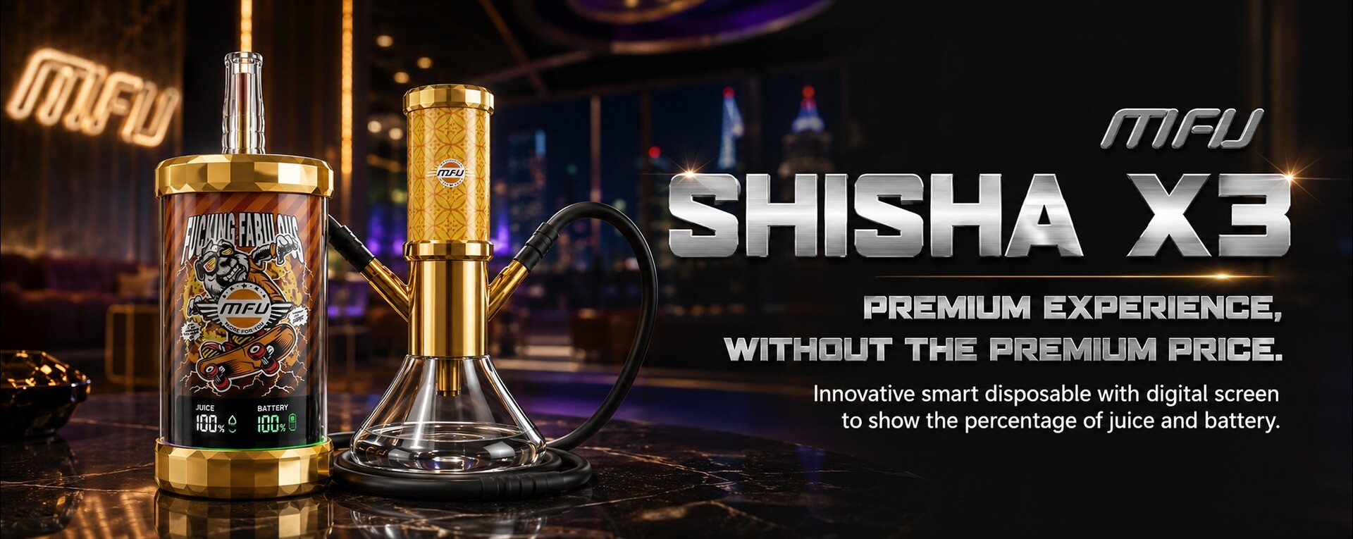 How Does the MFU Shisha X3 Work?