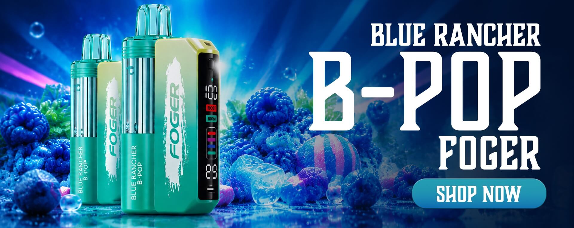 Blue Rancher B Pop Foger