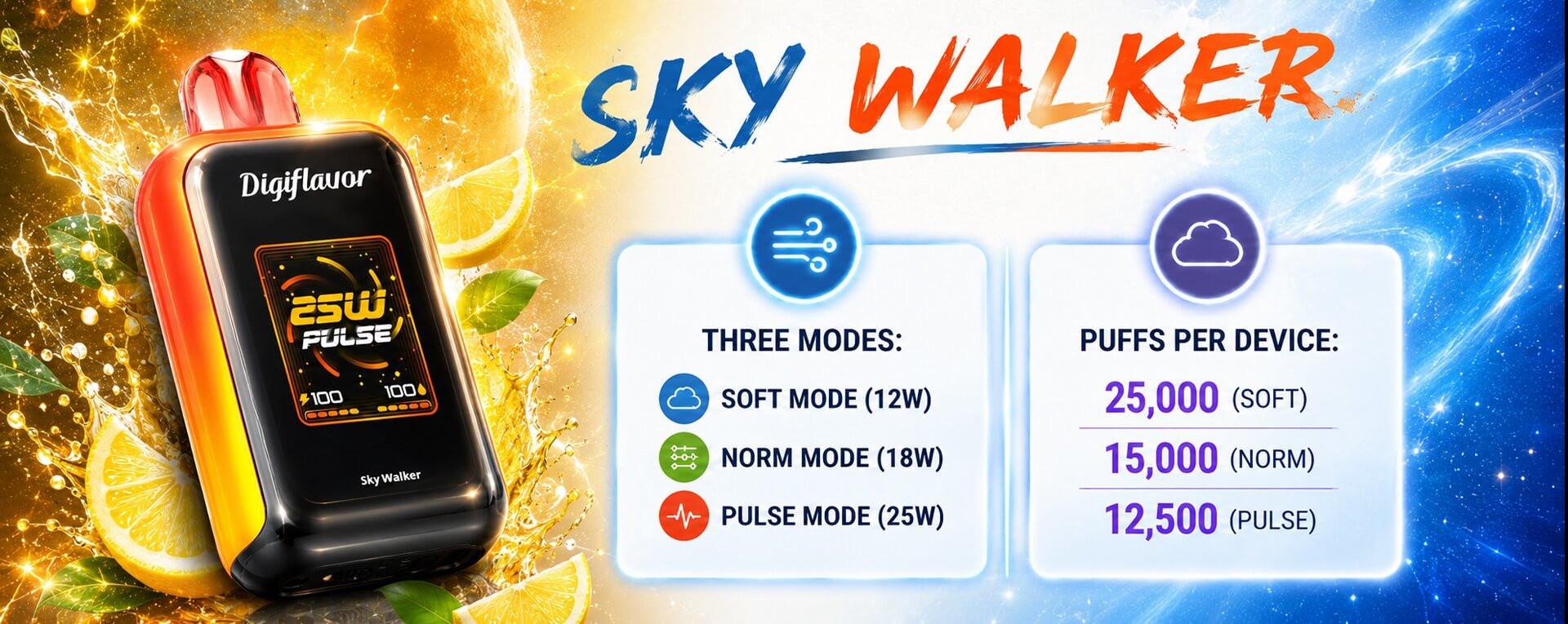 Sky Walker Geek Bar Flavor - DIGI Flavor Sky 25K