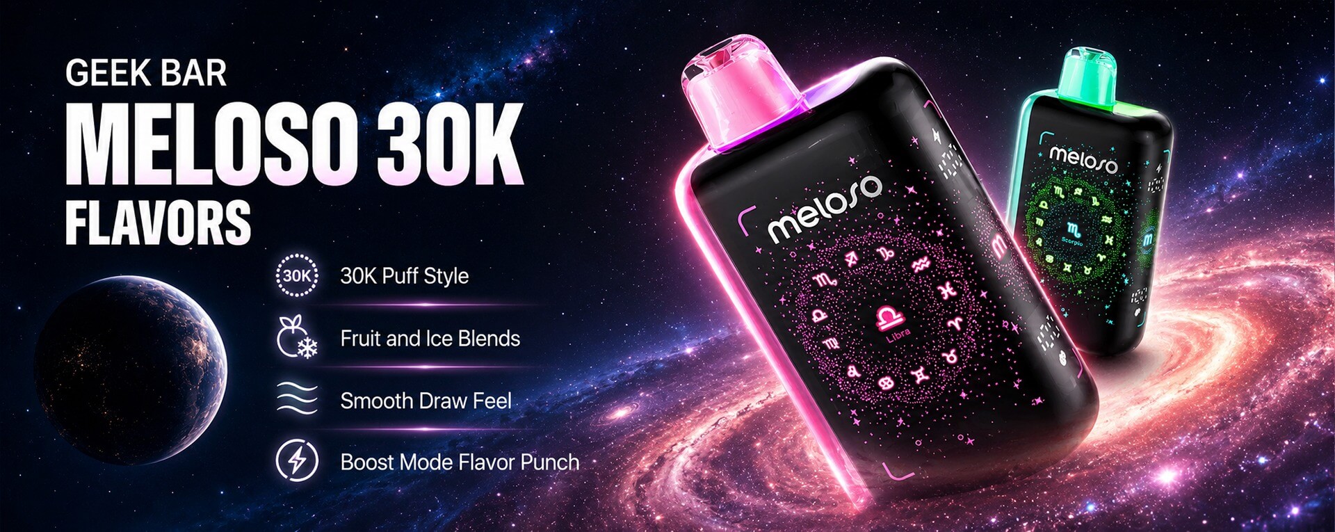 Meloso 30k Flavors
