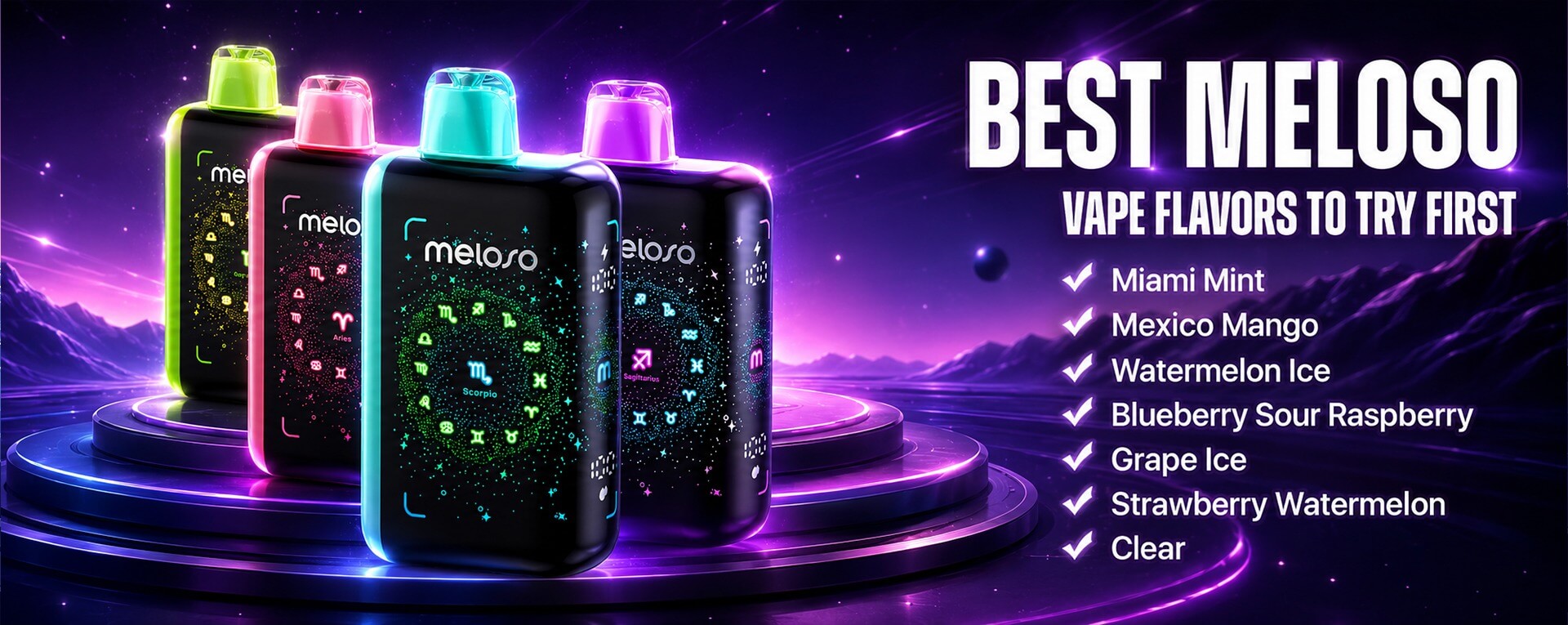 Meloso Vape Flavors