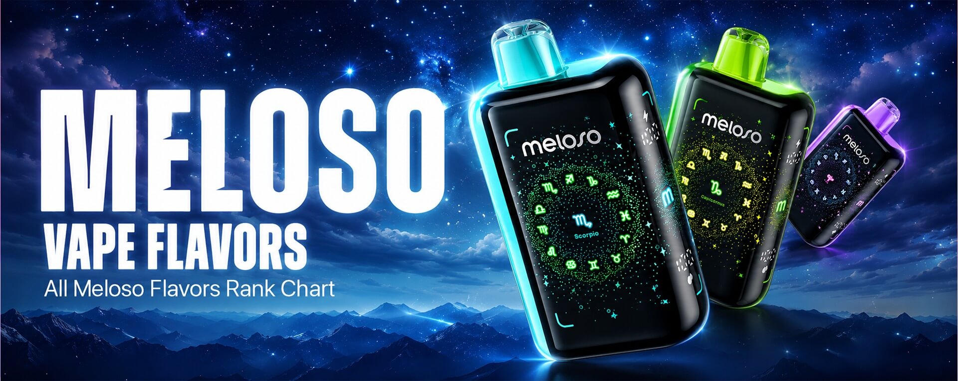 Meloso Vape Flavors