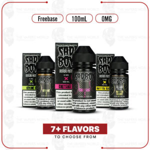 SadBoy Synthetic Nicotine 100ml E-Juice 0MG