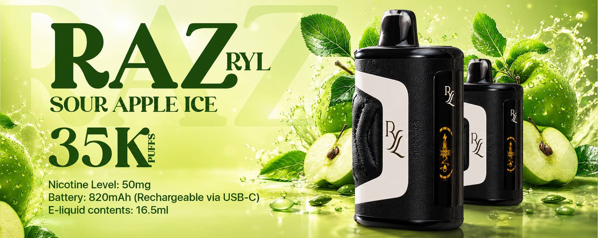 RAZ Sour Apple Ice