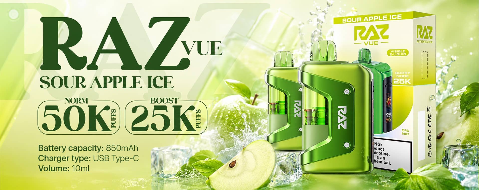 RAZ Sour Apple Ice