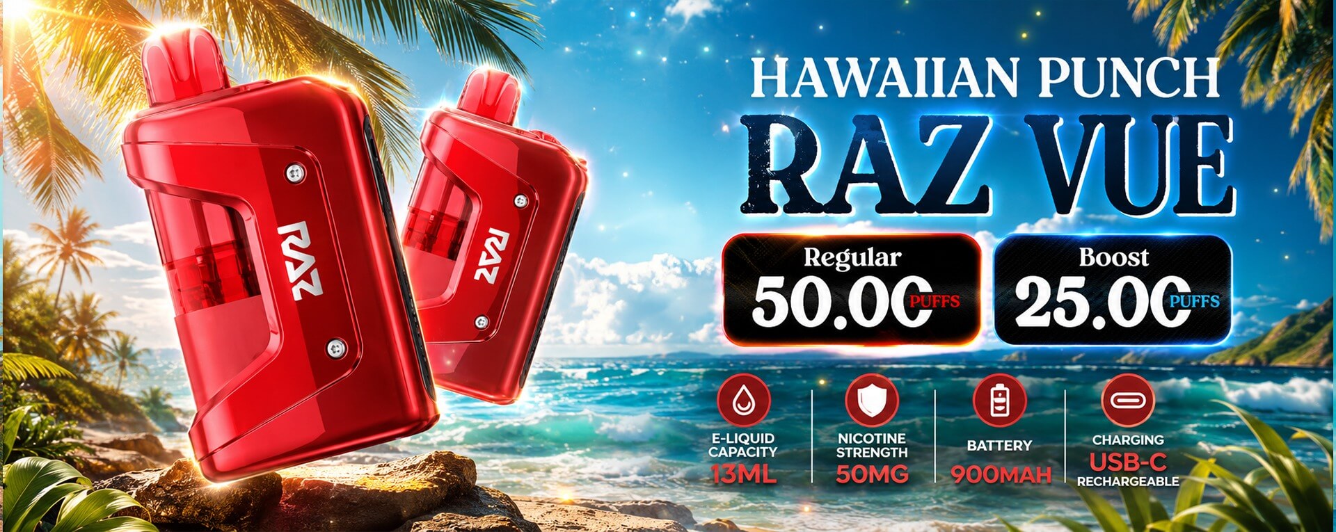 Hawaiian Punch RAZ VUE 50K