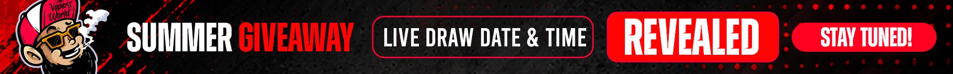 Summer Giveaway - Live Draw Date & Time Revealed