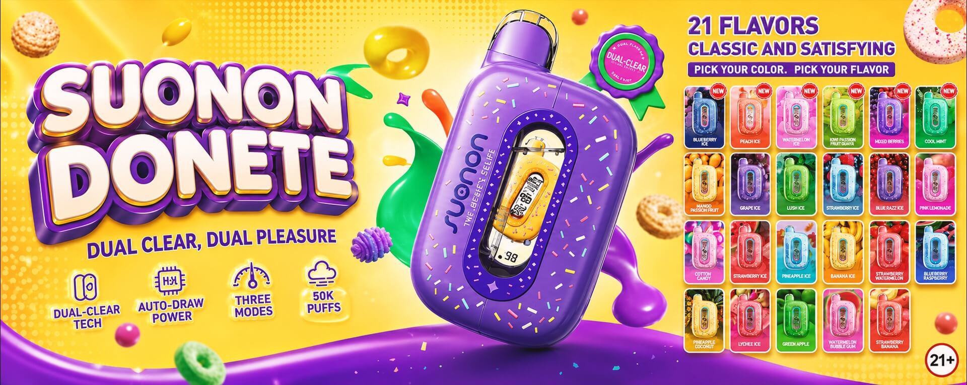 Suonon Donete 50K Flavors