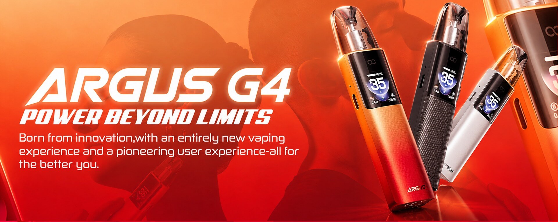 Argus G4 refillable pod with 3.5 mL capacity