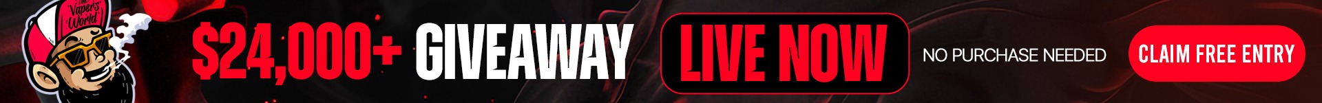 The Vapers World Giveaway - $24000+ in Prizes
