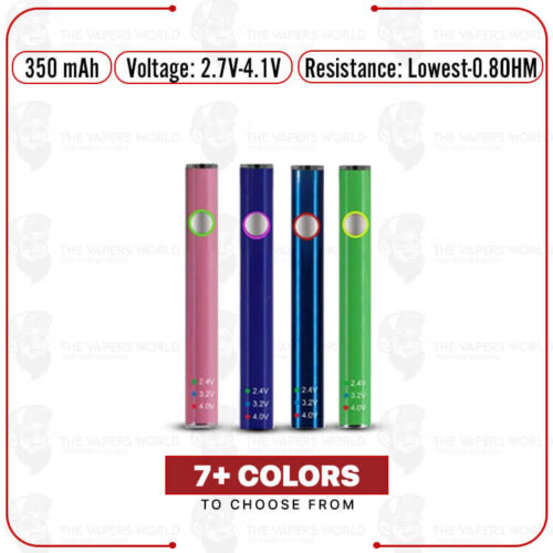 Leaf Buddi Max II VV Passthrough USB Battery Kit - 350mAh