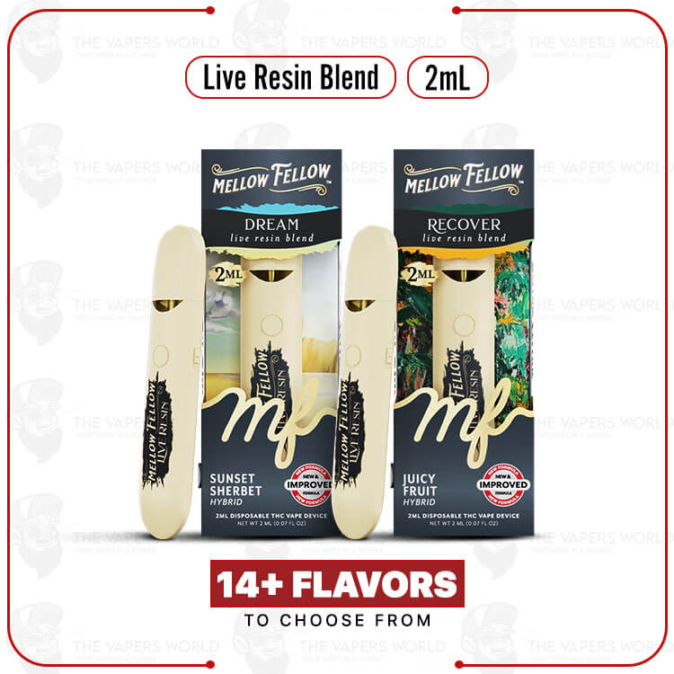 Mellow Fellow Live Resin Blend Disposable 2ML