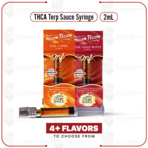 Mellow Fellow THCA Terp Sauce Blend Syringes 2ML