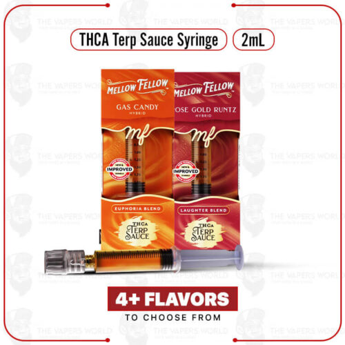 Mellow Fellow THCA Terp Sauce Blend Syringes 2ML