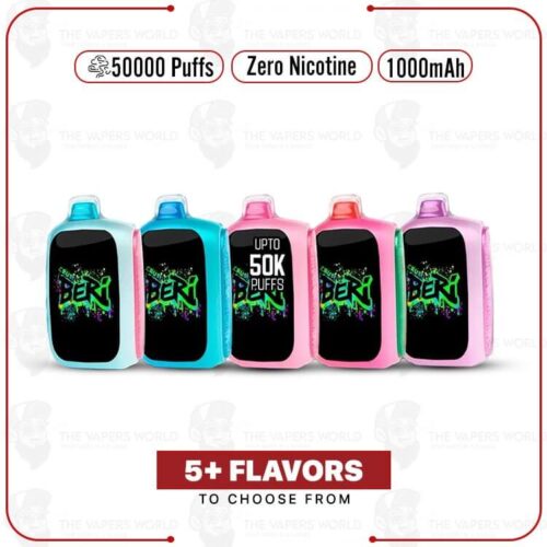 Beri Crush Zero Nicotine 50K Puff Disposable