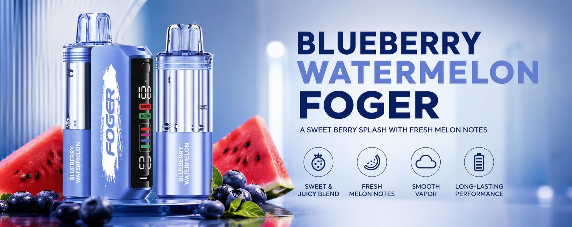 Blueberry Watermelon Foger: Switch Pro 30k