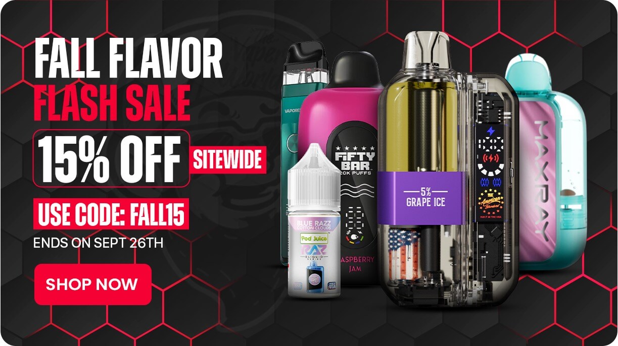 Fall Flavor Sale - 15% OFF Sitewide