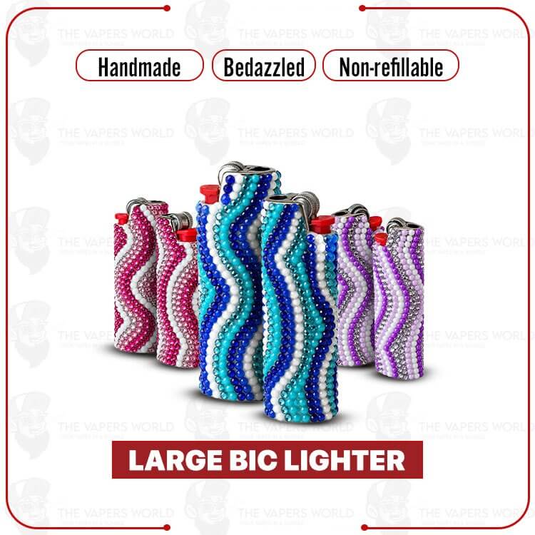 Buy Handmade Bedazzled Large BIC Lighter Online