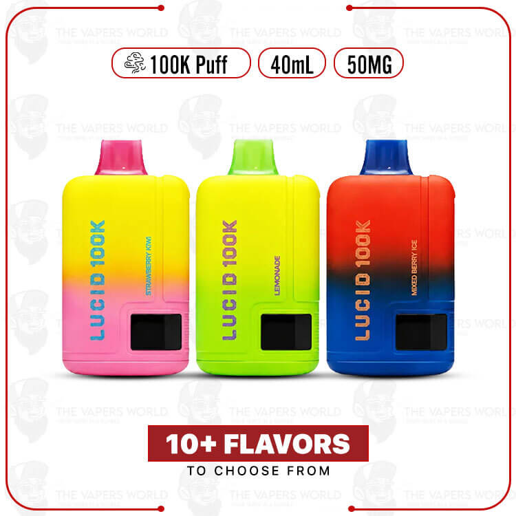 Lucid Nomz 100K Puff Disposable